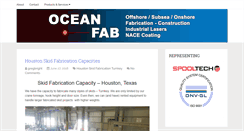 Desktop Screenshot of oceanfabricators.com